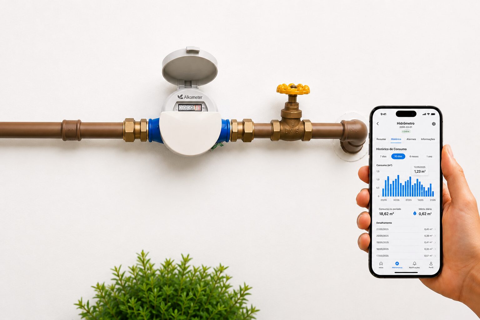Hidrômetro com telemetria: o que é, como funciona e quando vale a pena instalar?